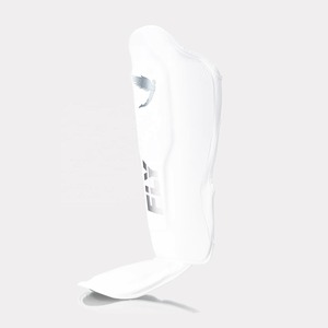 Protège-tibias en cuir véritable de qualité supérieure 100 % sur mesure, protection anti-mouches, protège-tibias blancs personnalisés, protection des pieds et des genoux - Product Image 5