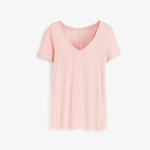 Camiseta de Algodón Tejido para Mujer, Transpirable, Unisex, Corte Regular, con Logotipo Personalizado, Estilo Urbano Informal de Verano - Product Image 6