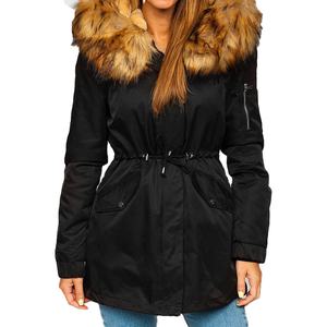 Achetez une parka d'hiver à capuche pour femme, vêtements chauds pour la chasse, le camping et la randonnée, design personnalisé, parkas pour femmes - Product Image 1