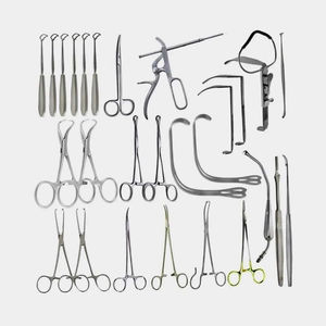 ชุดเครื่องมือผ่าตัดต่อมทอนซิลและต่อมอะดีนอยด์ 25 ชิ้น ผลิตจากสแตนเลสเกรด OEM สำหรับการผ่าตัดในห้องผ่าตัด - Product Image 3