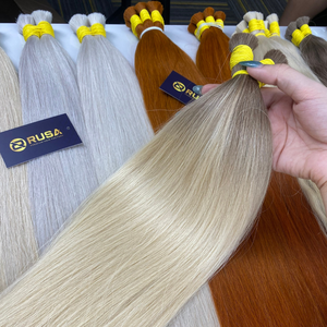 Venta al por mayor de fábrica, cabello liso vietnamita personalizado a granel, extensiones de alta calidad sin sintéticos, con longitud de 10 a 34 pulgadas - Product Image 3