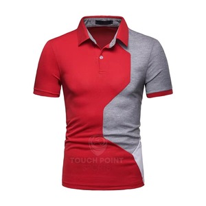 Camisas Polo de Corte Regular para Hombre, Cuello Cuadrado, Manga Corta, Transpirables, Tejido Satinado, Bordadas, 100% Algodón - Product Image 4