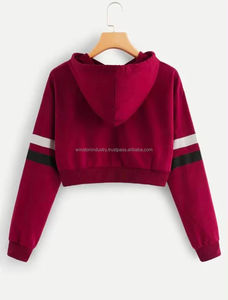 Women's Casual Long Sleeve Crop Top <b>Hoodies</b> New Arrival Winter <b>Sweatshirts</b> for <b>Girls</b> - Product Image 4