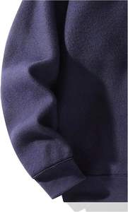 Nouvelle Arrivée Sweat à Capuche Demi-Zip Unisexe Résistant au Vent en Polaire Technique Imperméable pour Entraînement Sportif, Style Urbain et Vêtements de Sport - Product Image 5