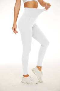 Pantalones de Yoga de Cintura Alta para Mujer, Talla Grande, Secado Rápido, Transpirables, de Spandex y Nailon, Leggings Deportivos Elásticos para Entrenamiento - Product Image 6