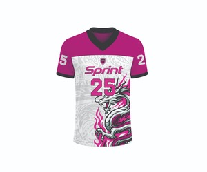 Vêtements de sport de haute qualité couleur unie uniforme de football américain séchage rapide sur mesure drapeau américain uniforme de football - Product Image 2