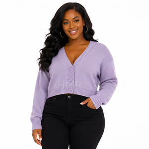 HMR Sisterhood Sorority Acrylic <b>Cardigan</b> <b>Sweater</b> for Women Coat Long Sleeve Embroidery Knitted <b>Sweater</b> - Product Image 1
