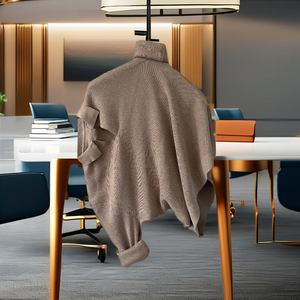 2024 Suéter de hombre con logotipo personalizado Diseño de invierno de punto de algodón de alta calidad con cuello redondo Opciones OEM y ODM - Product Image 6