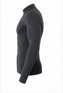 <b>Men's</b> Polyester <b>Cycling</b> <b>Jersey</b> | <b>Long</b> <b>Sleeve</b> Quick Dry Athletic with High Neck and Full Zip for All Season Riding OEM - Product Image 4