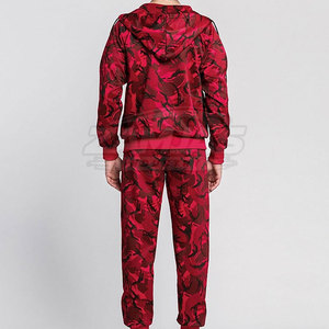 Windproof Cotton Made Material Latest Design Full Zipper <b>Tracksuit</b> Customized Logo Plus Size Men <b>Tracksuit</b> - Product Image 3