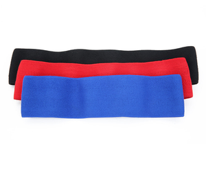 Bandes de Résistance Flexibles en Polyester Antidérapantes pour Hanches et Fessiers, Boucles pour Cuisses, Entraînement des Jambes, Squats, Bandes d'Exercice pour le Bas du Corps RC Fitness Wear - Product Image 4