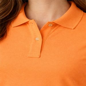 Polo pour femme à manches courtes, chemise décontractée pour femme, tissu respirant en coton/polyester de qualité supérieure, vêtements décontractés pour femme - Product Image 5