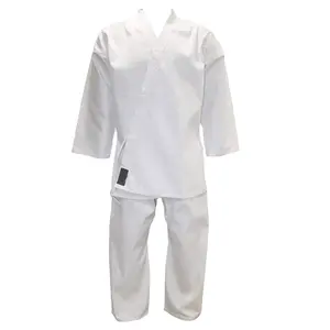 Suppliers Custom made brand martial arts uniform bjj krate Judo Taekwondo Gi suit TrainingTaekwondo School uniforms