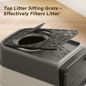 Lettiera per Gatti Tripla Spessore, Stabile e Durevole, Non Facilmente Deformabile, Garantendo Qualità Affidabile per Spedizioni Transfrontaliere - Product Image 2