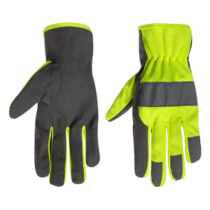 Gants de travail en cuir de haute qualité, durables, pour le jardinage, en coton et cuir, gants de qualité supérieure à vendre - Product Image 4