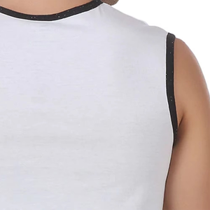 Prix bas, personnalisez votre propre logo, débardeur pour homme en coton et polyester, couleur unie, vêtements de sport pour homme - Product Image 5