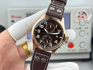 Reloj de Hombre Mecánico Automático de Edición Limitada con Esfera Marrón Lujosa, Correa de Cuero Vacuno, Ideal para Negocios, Banquetes, Citas y Desplazamientos Diarios - Product Image 2