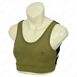 Sujetadores deportivos de LICRA/nailon personalizados Ultimate Support, mallas de Yoga con cintura elástica, diseño sólido moderno, actividades de Fitness transpirables - Product Image 1