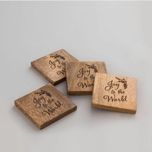 Amazing Design Mango Wood Coaster Wooden Coaster Solid Wood Coaster Acacia Wood Coaster Place Mats At very best Price - Product Image 3