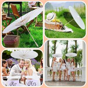 Parasol en papier de bambou personnalisé pour la photographie, les costumes de cosplay, les mariages, les fêtes, la décoration de la maison, taille adulte, fait main - Product Image 4