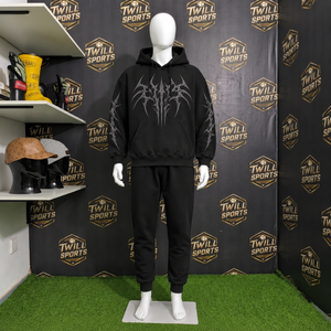 Casual <b>Hoodie</b> with Retro Punk Digital Print American Gothic Style Cotton Polyester Sports Sweatshirt for <b>Couples</b> for Winter - Product Image 5