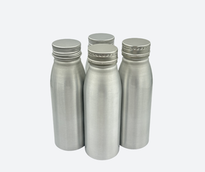 Logo printing Modern reusable Beverage Containers Custom Design 99.7% pure aluminum Lightweight Recyclable aluminum <b>water</b> <b>bottle</b> - Product Image 5