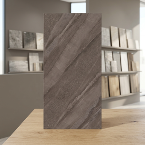 Fleur décorative marron exotique 600x1200mm carré Puzzle mat tapis carreaux église plancher hall Premium - Product Image 3