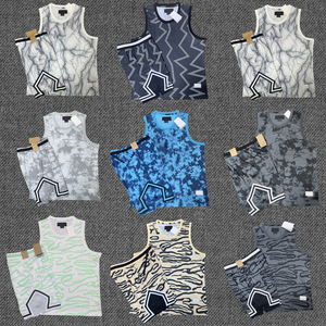 2526 Nuevo <span class=keywords><strong>Conjunto</strong></span> de Chaleco Deportivo American Flying Man, Sin Mangas, de Malla, Informal, para Entrenamiento de Baloncesto - Product Image 1