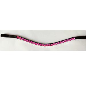 Frontaleras de Cuero Acolchadas para Caballo, de Todas las Formas, con Canal Vacío - Product Image 5