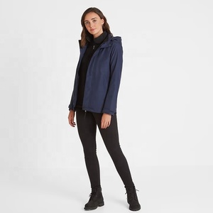 Women's <b>Packable</b> Rain <b>Jacket</b> Hooded Waterproof Coat Full Zip Outdoor Travel Windproof Layer Womens Rain <b>Jacket</b> - Product Image 4