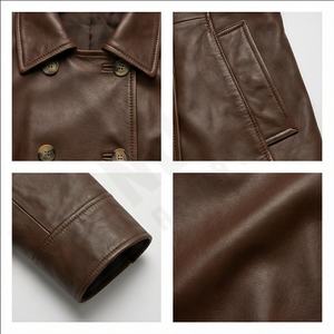 Chaqueta de cuero de moda para mujer de fabricante al por mayor chaqueta de invierno de alta calidad para mujer chaqueta de cuero personalizada - Product Image 4