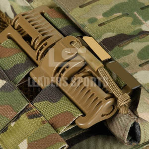 Chaleco de Paintball para Deportes al Aire Libre, Ligero, de Nailon/Poliéster, con Costuras Soldadas, Chaleco de Protección para Entrenamiento, Equipo de Seguridad Ajustable - Product Image 5