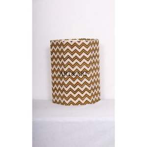 Poubelle hexagonale en carton écologique, artisanale, design unique, pliable, impression numérique, logo personnalisé accepté, haute qualité - Product Image 1