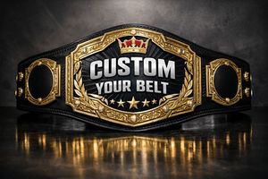 OEM Factory Price Heavy Duty Wrestling Belt Custom Wrestling Unisex Championship Title Belt - Product Image 5