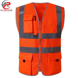 Gilet de sécurité réfléchissant haute visibilité à prix de gros, vêtement de travail haute visibilité, fabricant OEM personnalisé 2026 - Product Image 1