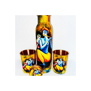 Botellas de Agua de Cobre con Impresión Elegante para Hidratación, Alto Aislamiento Térmico, Aptas para Alimentos, para Compradores Comerciales - Product Image 4