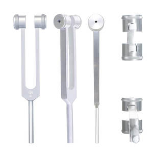 Juego de Diapasones Sensoriales de Aluminio C128, C256, C512, Instrumentos de Diagnóstico, Herramientas de Prueba Neurológica y Auditiva, 3 Piezas - Product Image 3