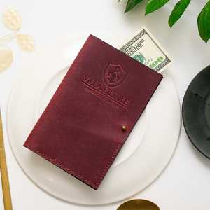 Tarjetero de Cuero Genuino Clásico de Lujo, Resistente al Agua, Ligero, OEM LBH-0214, Venta al Por Mayor - Product Image 2