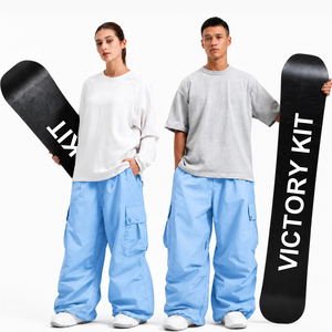 Conjunto de Pantalones de Snowboard Unisex 2026, Impermeables, para Esquí, Estilo Holgado, Pantalones de Nieve para Invierno, Ropa para Snowboard - Product Image 1