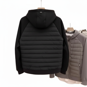 Chaqueta de Trabajo Vintage de Nueva Llegada |   Chaqueta de Invierno de Algodón Premium, Alto Aislamiento, Cierre de Cremallera, Capucha con Cuello Alto, Servicio OEM, para Hombre - Product Image 2