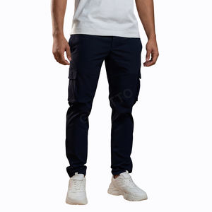 Pantalon cargo baggy streetwear pour homme, style hip-hop, multi-poches, techwear, coupe ample et oversize - Product Image 3