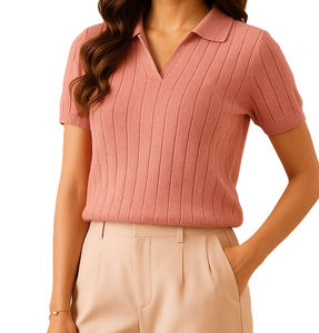 Polo de golf pour femme le plus vendu – T-shirt polo tendance en promotion – Chemise classique personnalisée à manches courtes pour femme, idéale pour le sport et la mode - Product Image 1