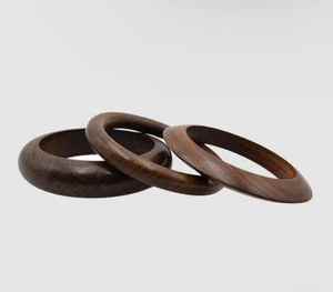 Bracelet jonc personnalisable en bois naturel éco-responsable sculpté à la main avec perle, design religieux tendance, à suspendre au mur, pour femmes et filles - Product Image 5