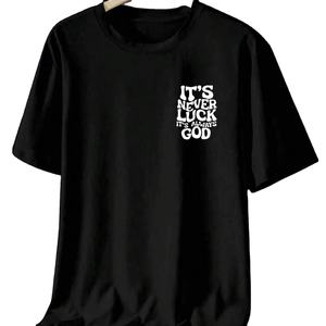 เสื้อยืดคอกลมแบบลำลองสำหรับผู้ชายเสื้อยืดทันสมัยออกแบบได้ตามต้องการ - Product Image 1