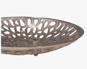 Plateau de service en aluminium de haute qualité, résistant aux aliments, finition dorée, idéal pour les repas à domicile et la mise en table d'événements spéciaux. - Product Image 3