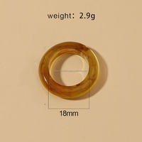 Vente chaude 24mm Malay Jade Anneau Nouveau Simple Gemstone Eternity Empilable Guérison Cristal Jade Pierre Bande Anneau pour Femmes Hommes