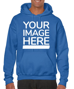 Sudadera con capucha para hombre, forro polar, bordado de logotipo personalizado OEM, estilo casual, peso pesado, lisa, con cordón, de fábrica - Product Image 4