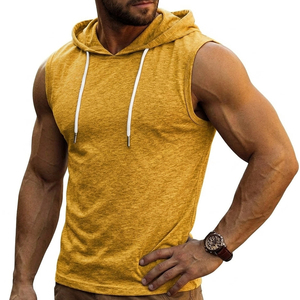 Breathable Athletic Tank Top Men's Custom <b>Logo</b> Workout Fitness Singlet High Elasticity Training Vest Wholesale Price Tank Tops - Product Image 1