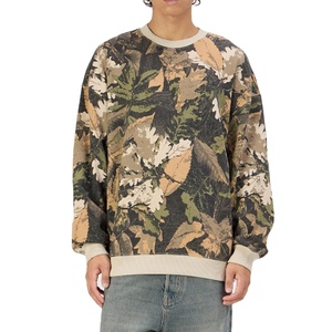 Sweat-shirt à col rond camouflage streetwear pour hommes et femmes, pull imprimé camouflage élégant pour un style décontracté au quotidien - Product Image 1