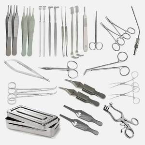 AV fistula surgery set 30 pcs vascular surgical instruments stainless steel hospital grade reusable medical kit - Product Image 5